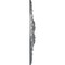 Ekena Millwork Bordeaux Deluxe Ceiling Medallion (Fits Canopies up to 4"), 23 5/8"OD x 3"ID x 2"P, Silver CM23BOSLS - alternate 4